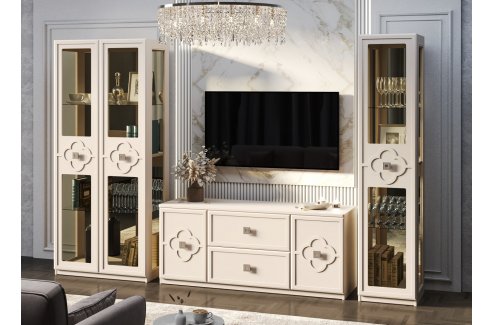 Гостиная Фелисия 1+тв+2 бежевый-2