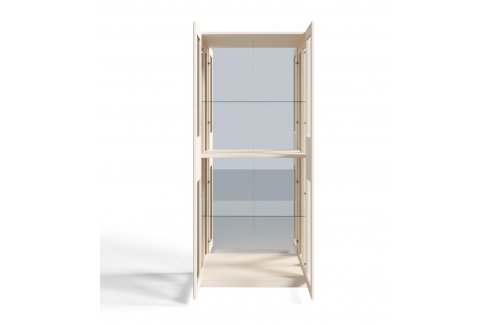 Витрина Фелисия 2-ств бежевый-1