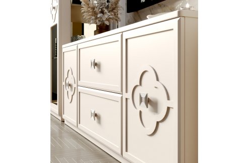 Гостиная Фелисия 1+тв+2 бежевый-8