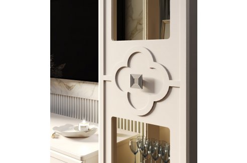 Гостиная Фелисия 1+тв+2 бежевый-4