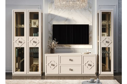 Гостиная Фелисия 1+тв+2 бежевый