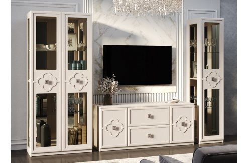 Гостиная Фелисия 1+тв+2 бежевый-1