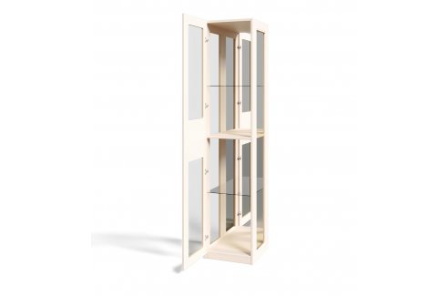 Витрина Фелисия 1-ств бежевый-1