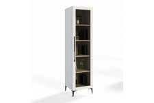 Витрина Стелла 1-ств белый