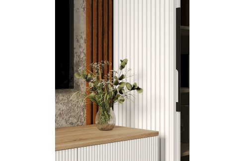 Гостиная Стелла 1+тв+1 белый-4