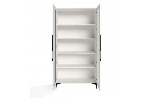 Витрина Стелла 2-ств белый-1