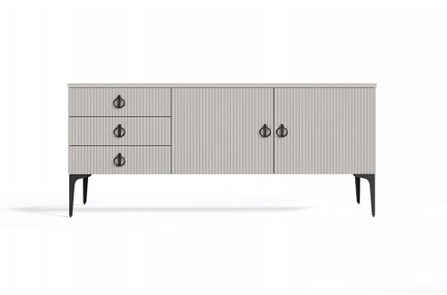 Тумба Стелла ярко серый