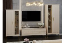 Гостиная Замира 2+тв+2 бежевый