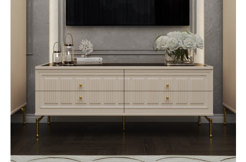 Гостиная Замира 2+тв+2 бежевый-4