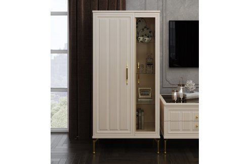 Гостиная Замира 2+тв+2 бежевый-3