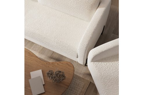 Диван Стелла 3х местный белый-6