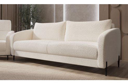 Диван Стелла 3х местный белый-1