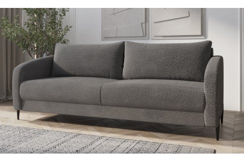 Диван Стелла 3х местный серый-1