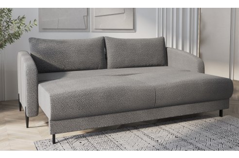 Диван Стелла 3х местный серый-2