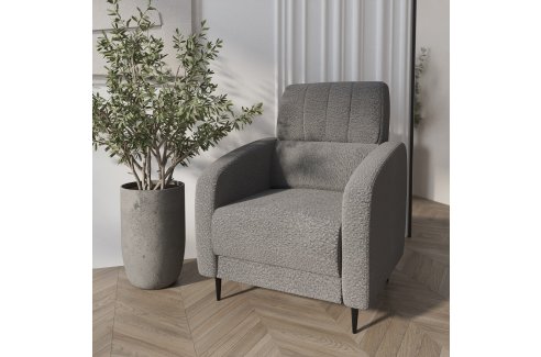 Кресло Стелла серый-1