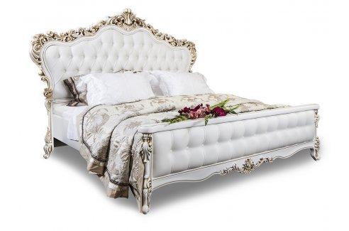Кровать Анна Мария 180х200 см белый матовый