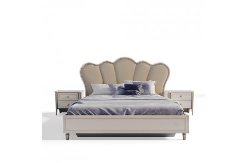 Кровать Диана 160x200 см бежевый-1