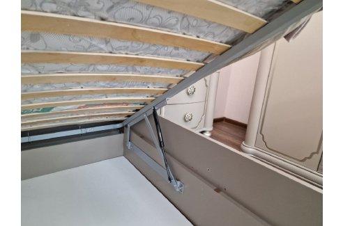 Ящик с подъемным механизмом Лали 180x200 см серый-6