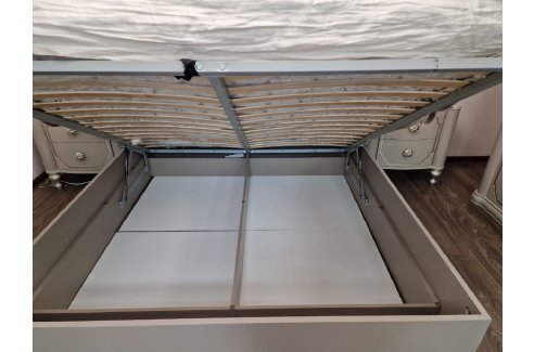 Ящик с подъемным механизмом Лали 180x200 см серый-4