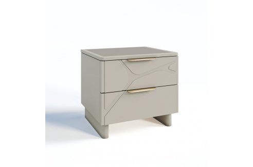 Тумба Лейла ярко серый