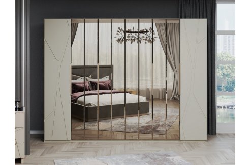 Спальня Лейла 6-ств ярко серый-4