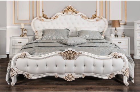 Кровать Натали 160х200 см белый глянец-2