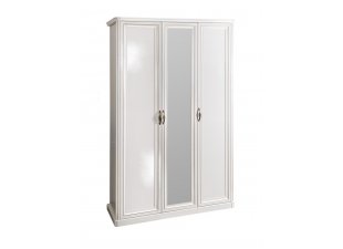 Шкаф Натали 3-створчатый белый глянец