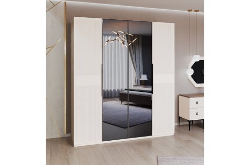 Спальня Стелла 4-ств белый-2