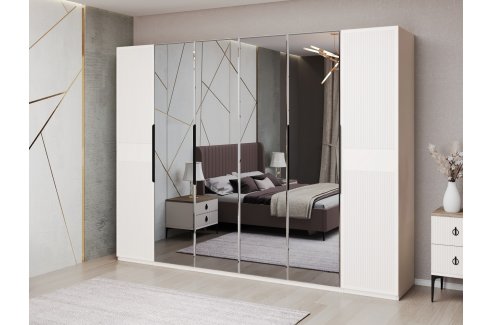 Спальня Стелла 6-ств белый-2