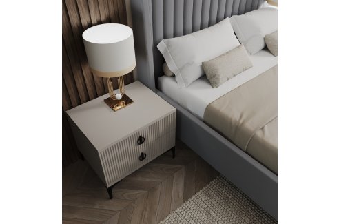 Тумба Стелла ярко серый-2