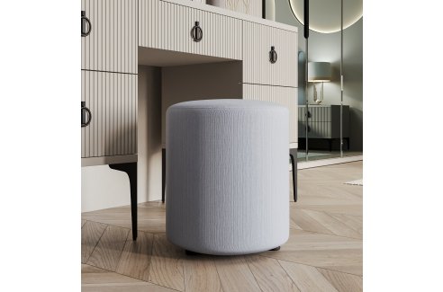 Пуфик Стелла ярко серый-1