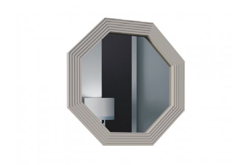 Зеркало Стелла ярко серый