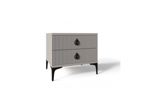 Тумба Стелла ярко серый