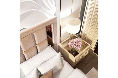 Спальня Замира 4-ств бежевый-4