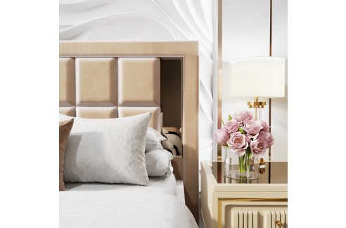 Спальня Замира 4-ств бежевый-5