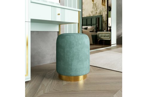 Пуфик Замира оливковый-2