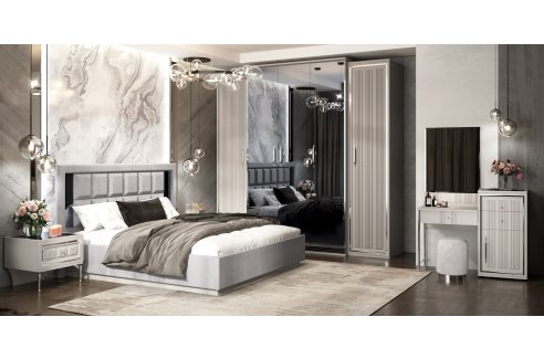 Спальня Замира 5-ств серый-2